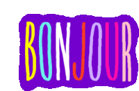 Gif animé bonjour